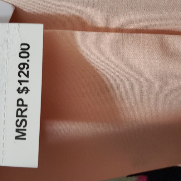 NWT Beautiful Nina Parker One Button Floral Print Fashion Blazer - Picture 4 of 7